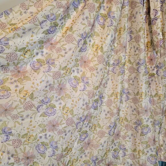 V. Chapman Rosamund Organza  Sweetheart Corset Drop-Waist Maxi Gown Sz 12 - Picture 7 of 15